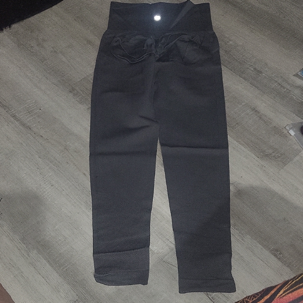 HALARA Gray S High-Waist Legging